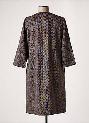 Rochie midi maro GARCIA femeie