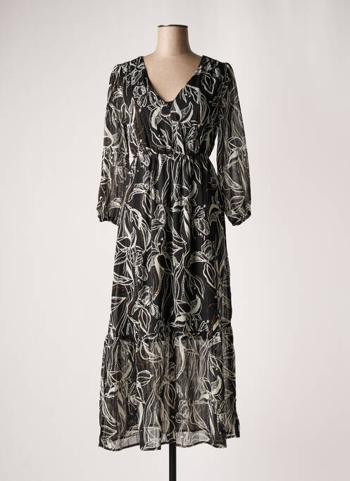 Rochie lungă negru LOLA ESPELETA femeie