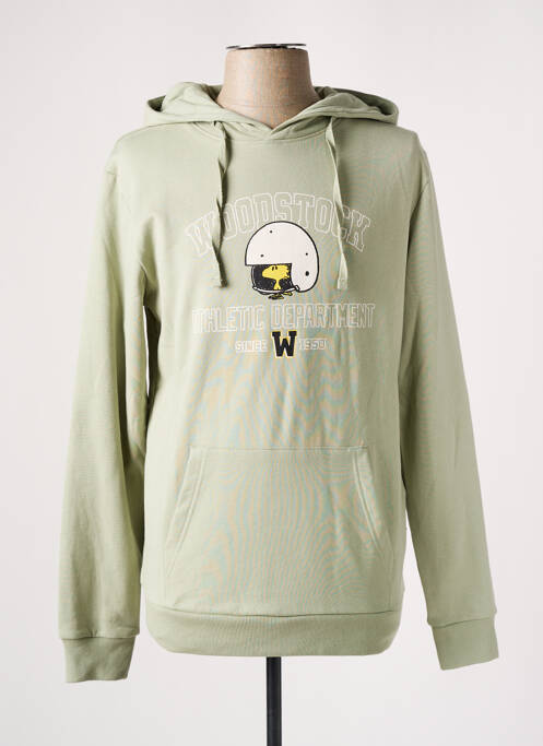 Hanorac cu glugă verde TIFFOSI bărbat