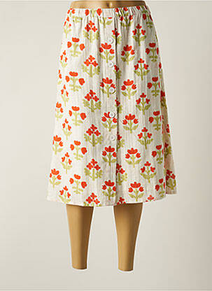 Fustă midi roșu COMPAÑIA FANTASTICA femeie