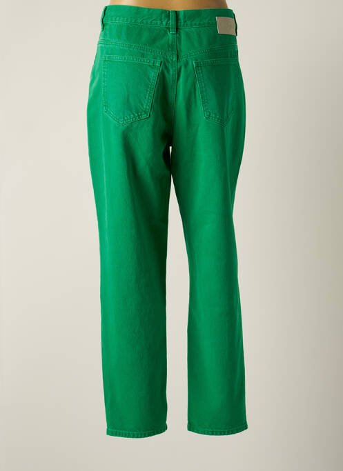 Pantalon drept verde DESIGUAL femeie