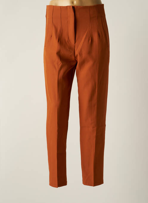 Pantalon drept maro AKOZ DE TOI femeie