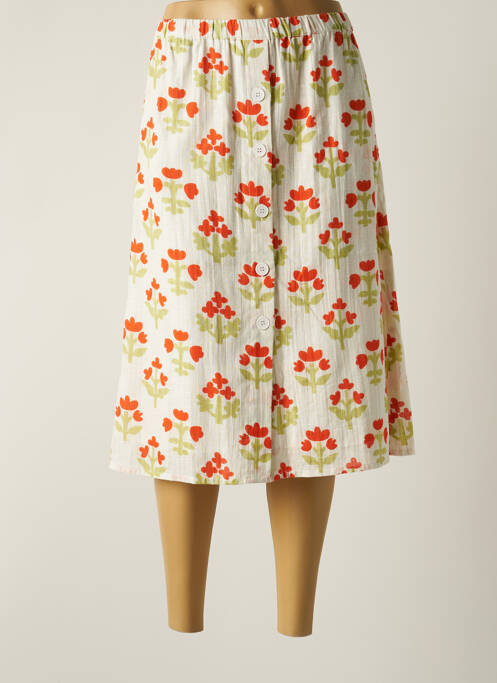 Fustă midi roșu COMPAÑIA FANTASTICA femeie