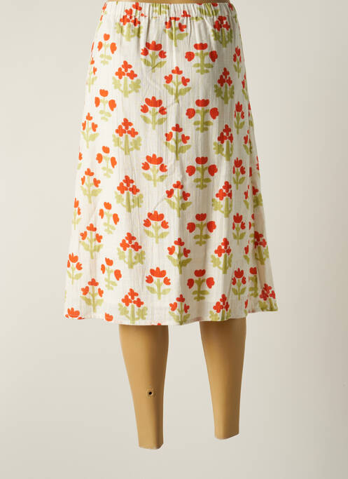 Fustă midi roșu COMPAÑIA FANTASTICA femeie