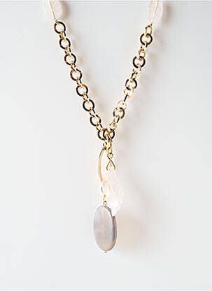 Colier lung auriu SATINE femeie