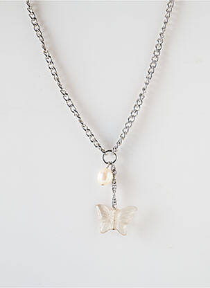 Colier argintiu SATINE femeie