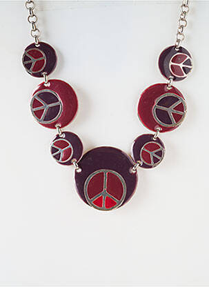 Colier violet SATINE femeie