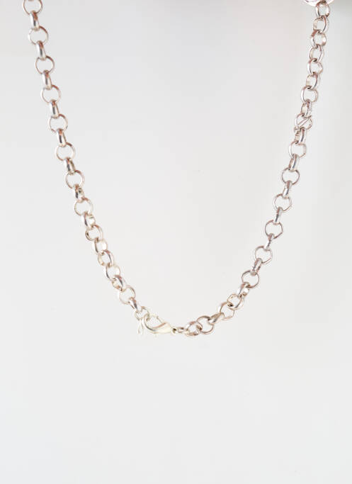 Colier negru SATINE femeie