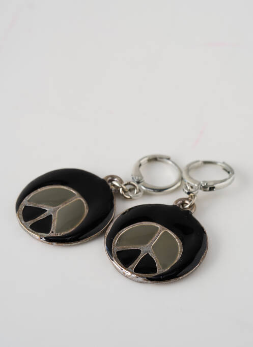 Cercei negru SATINE femeie