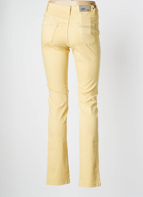 Pantalon slim galben WALTRON femeie