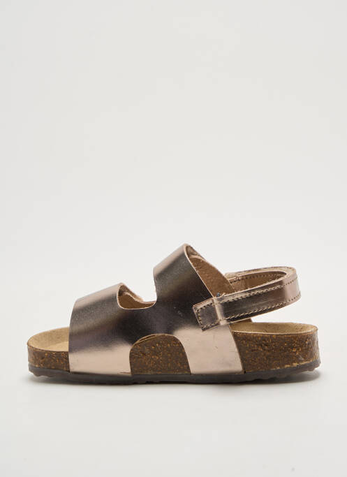 Sandale/Pantofi decupați auriu BENEDI fată