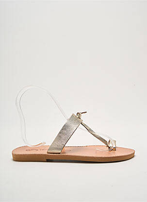 Șlapi auriu THÉLUTO femeie