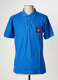 Polo elasticitate mâneci scurte albastru CHRISTIAN LACROIX homme