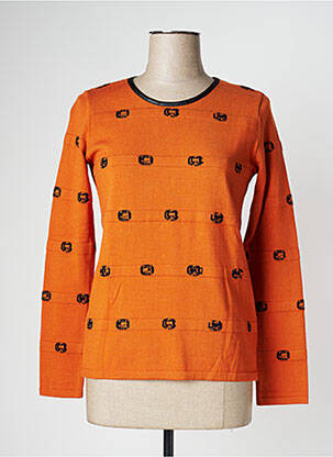 Pulover portocaliu TELMAIL femeie