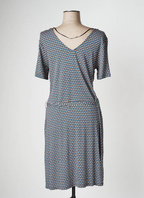 Rochie midi albastru MAE MAHE femeie