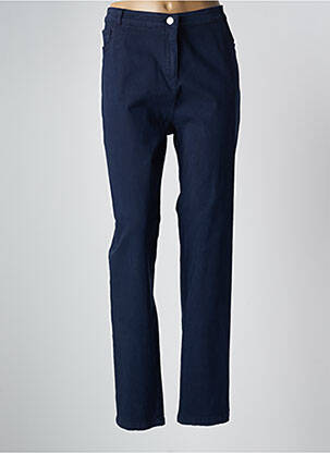 Pantalon slim albastru AGATHE & LOUISE femeie