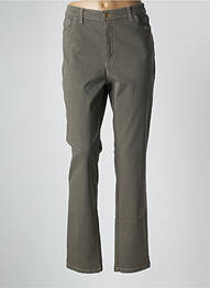 Pantalon slim elasticitate mărime normală verde WALTRON femme