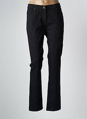 Pantalon drept elasticitate mărime normală negru AGATHE & LOUISE femeie