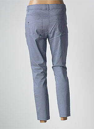 Pantalon 7/8 elasticitate mărime normală albastru MAE MAHE femeie