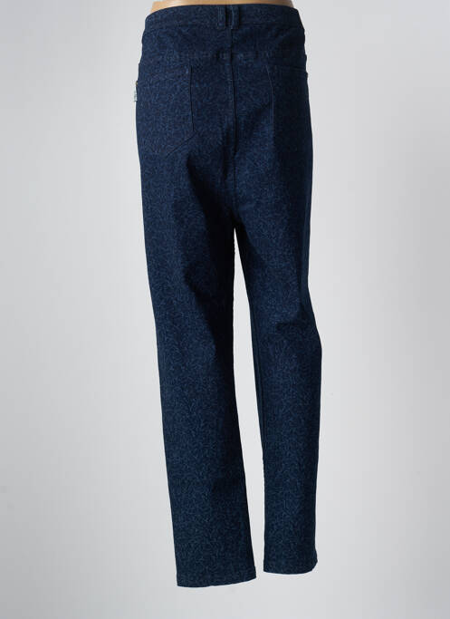 Blugi cu croială slim albastru AGATHE & LOUISE femeie