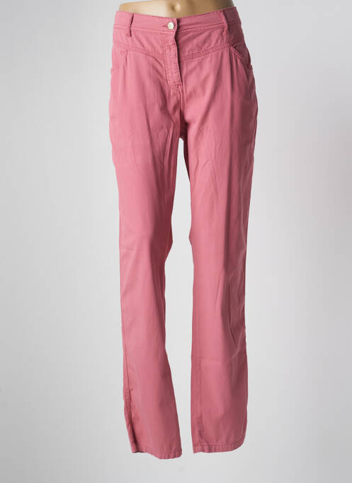 Pantalon drept roz MAE MAHE femeie