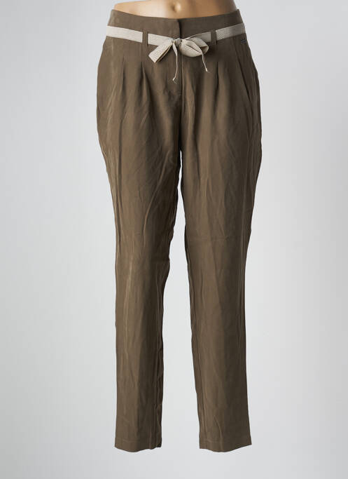 Pantalon slim verde MAE MAHE femeie