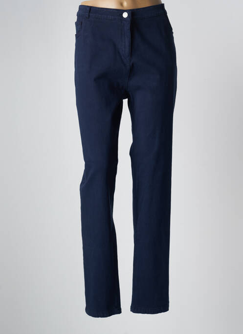 Pantalon slim albastru AGATHE & LOUISE femeie