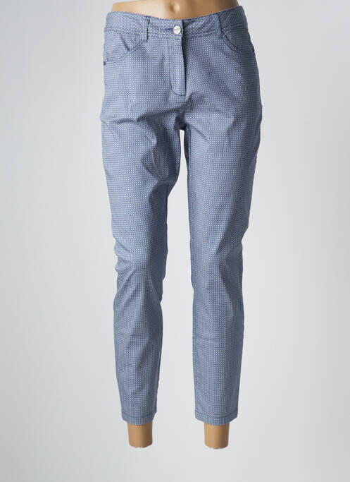 Pantalon 7/8 albastru MAE MAHE femeie