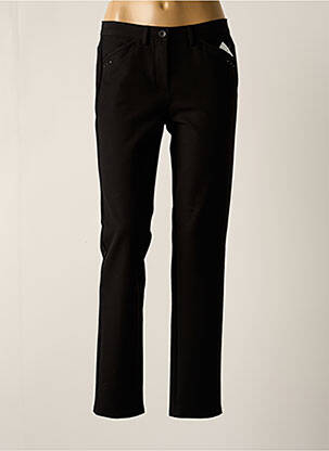 Pantalon slim elasticitate mărime normală negru FRANK WALDER femeie