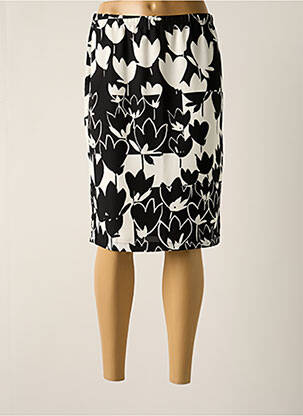 Fustă midi negru TELMAIL femeie