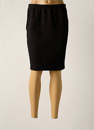 Fustă midi negru TELMAIL femeie