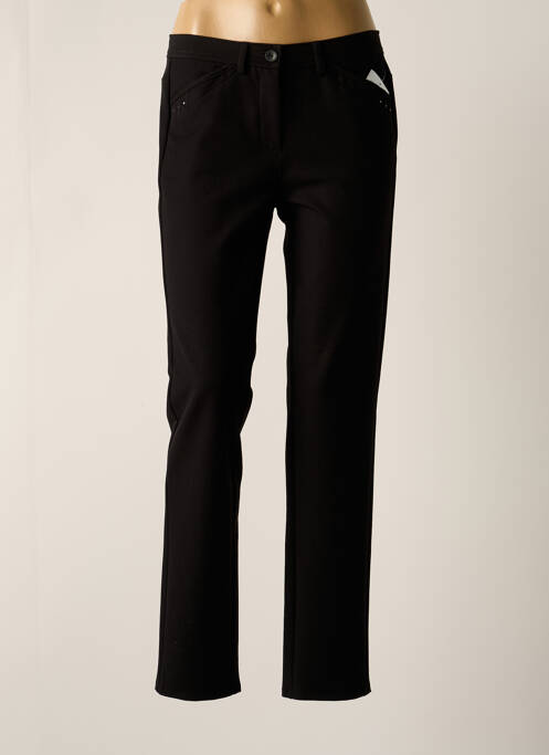 Pantalon slim elasticitate mărime normală negru FRANK WALDER femme