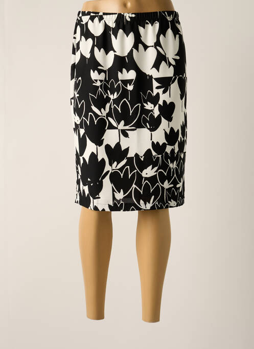 Fustă midi negru TELMAIL femeie