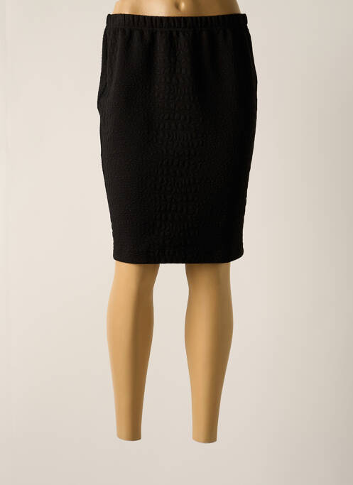 Fustă midi negru TELMAIL femeie