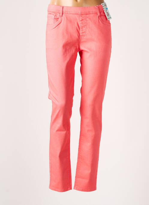 Pantalon drept roz S.QUISE femeie