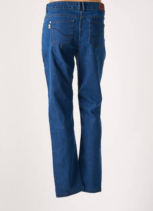 Blugi cu croială slim albastru AGATHE & LOUISE femeie