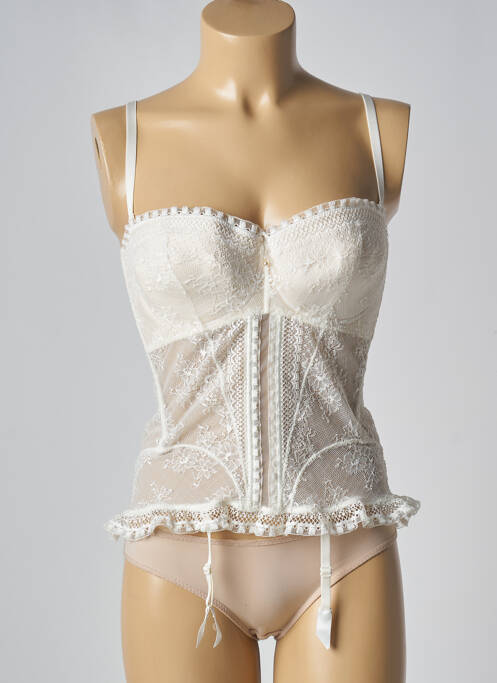 Corset/Jartieră bej MILLESIA femeie