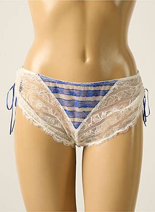 Shorty efect material satinat alb LISE CHARMEL femme