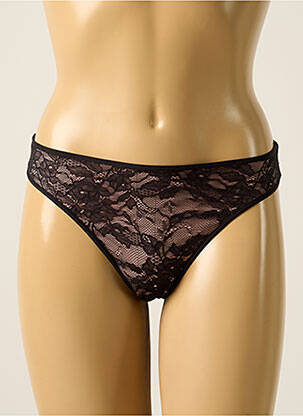 Tanga negru MARLIES DEKKERS femeie