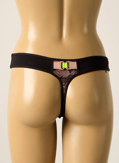Tanga negru MARLIES DEKKERS femeie