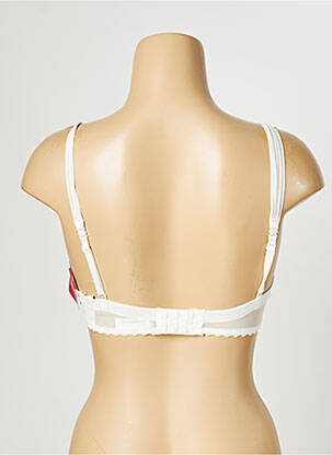 Sutien efect material satinat sutien balconet cu decolteu înalt bej MARIE JO femeie