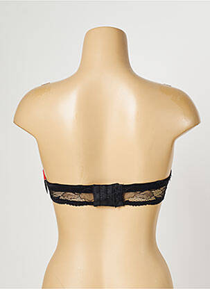 Sutien efect material satinat sutien balconet cu decolteu înalt negru MARIE JO femeie
