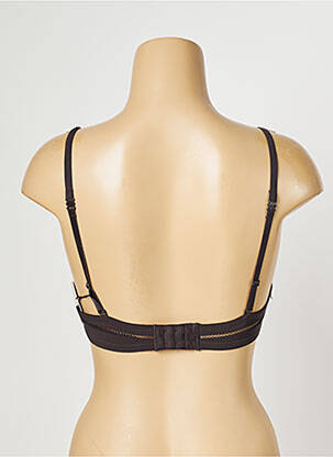 Sutien efect material satinat top sutien push-up maro MARIE JO femeie