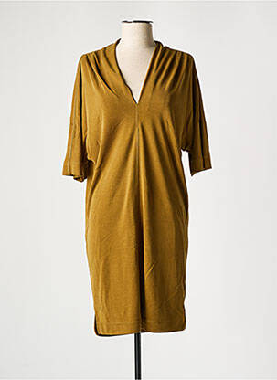 Rochie scurtă mâneci scurte mâneci scurte verde YAYA femeie