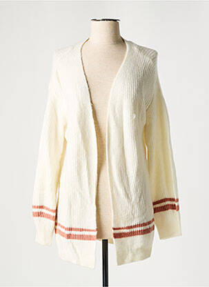 Vestă cu mâneci lungi bej YAYA femeie