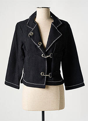 Jachete casual guler tip costum negru LO! LES FILLES femeie