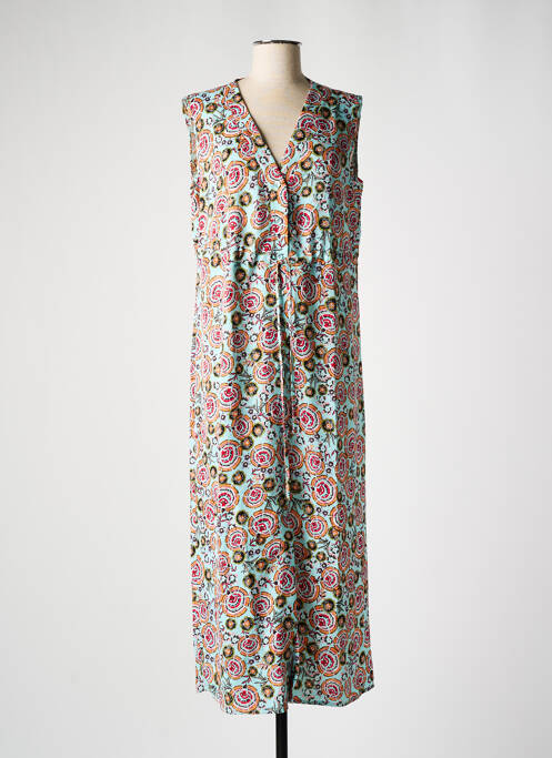 Rochie lungă albastru SIGNE NATURE femeie