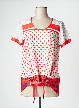 Top roșu POUPEE CHIC femeie