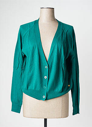 Vestă cu mâneci lungi verde HARRIS WILSON femeie