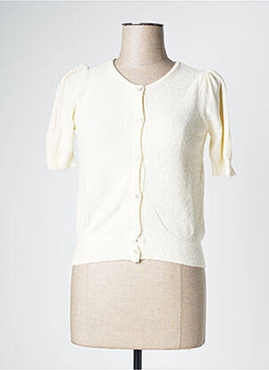 Vestă cu mâneci scurte bej INDI & COLD femeie